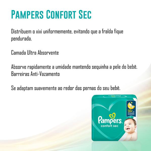 Imagem de Fralda Pampers Confort Sec Mega G 38 Unidades