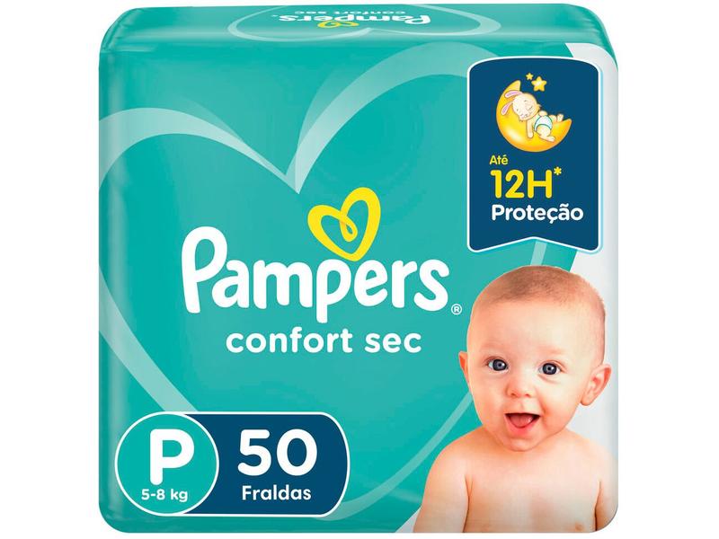 Fralda Pampers Confort Sec Tam. P