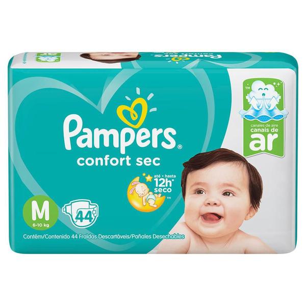 Imagem de Fralda Pampers Confortsec Mega M 44 unidades