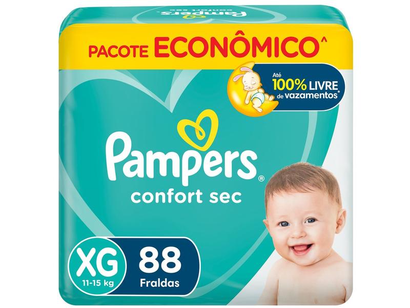 Imagem de Fralda Pampers ConfortSec Tam. XG 11 a 15Kg