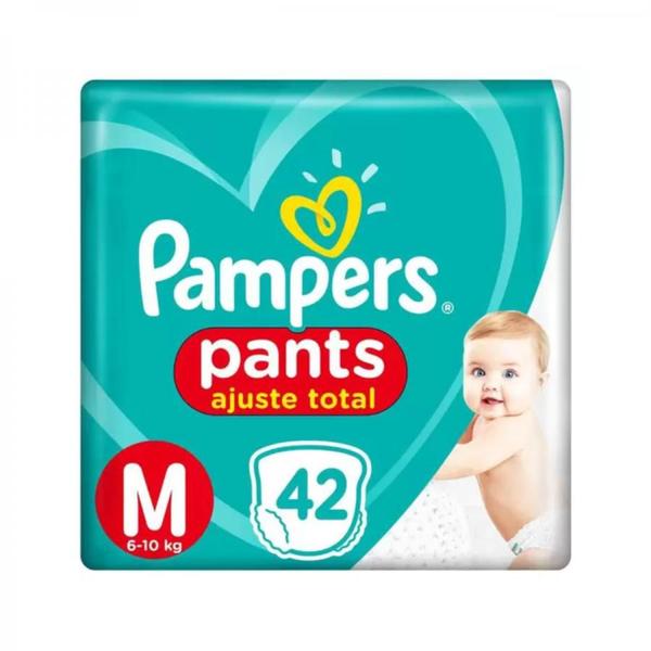 Imagem de Fralda Pampers Pants Ajuste Total M 42 unidades