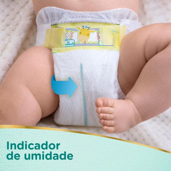 Imagem de Fralda Pampers Premium Care Recém Nascido Plus com 20 unidades - 3 à 6Kg 