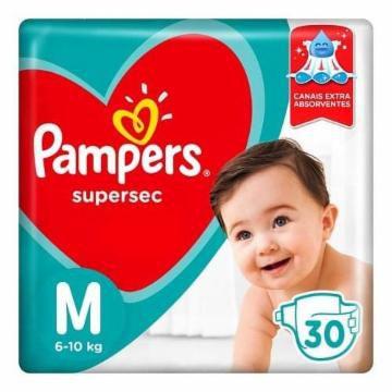 Imagem de FRALDA PAMPERS SUPERSEC M/30un