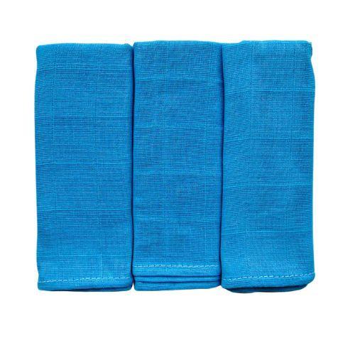 Fralda Pano de Ombro bebe com bainha Azul de tecido 100% algodão camada dupla kit enxoval macia maternidade menino presente chá - Teciclean baby Imagem de Fralda Pano de Ombro bebe com bainha Azul de tecido 100% algodão camada dupla kit enxoval macia maternidade menino presente chá