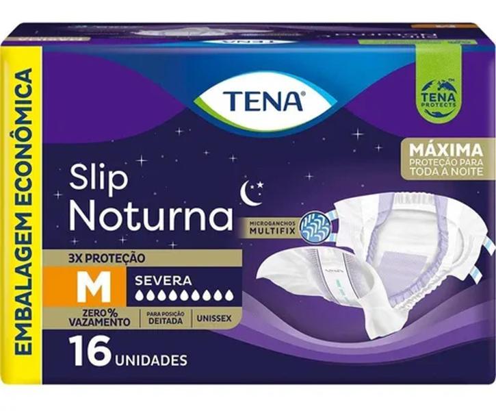 Imagem de Fralda Para Adulto Geriátrica Tena Slip Noturna M C/16 Unid.