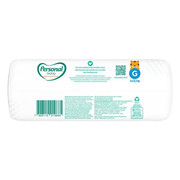 Imagem de Fralda Personal Baby Premium Protection Tamanho G com 30 Unidades