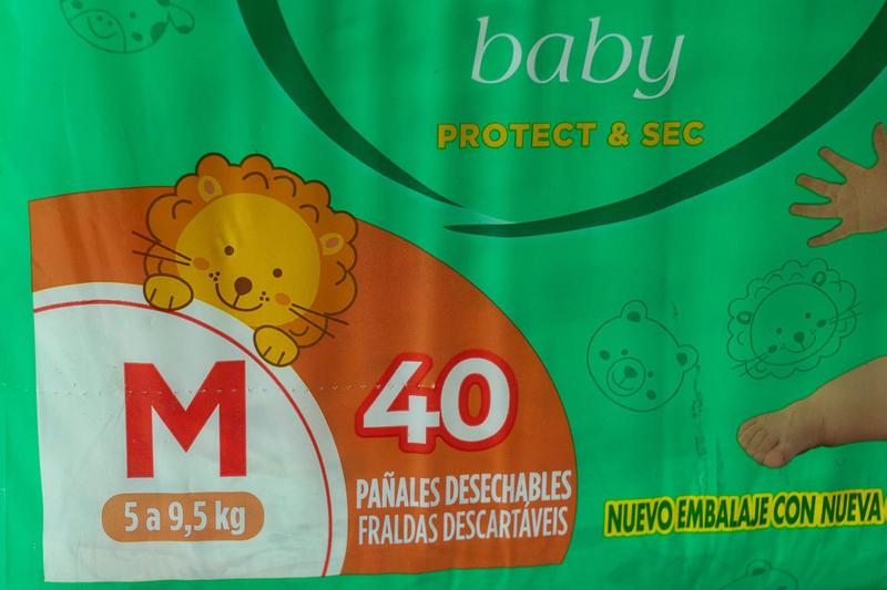 Imagem de Fralda Personal Baby Protect & Sec Tam M 5 a 9,5 kg com 40 Unidades