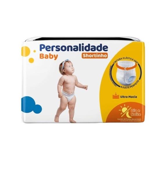 Imagem de Fralda Personalidade Baby Shortinho 15 Un Tam XG  Eurofral