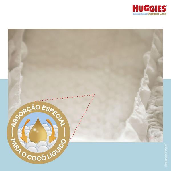 Imagem de Fralda Premium Huggies Natural Care RN 34 Unidades