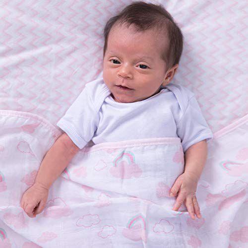 Imagem de Fralda Soft Premium Papi Baby para Bebê 80cm X 80cm Contém 05 Un