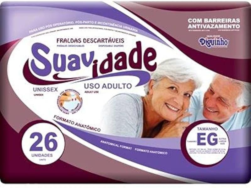 Imagem de Fralda Suavidade Descartavel Adulto Idosos Geriatrica