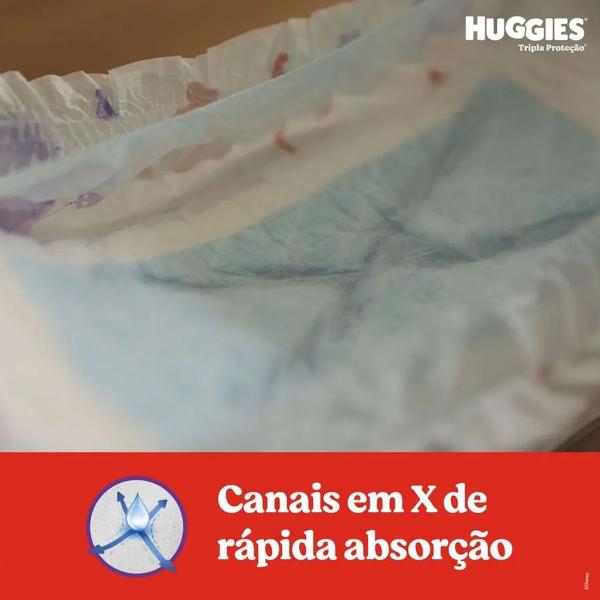 Imagem de Fralda Tamanho XXG Huggies Tripla Proteção 32 Unidades Huggies