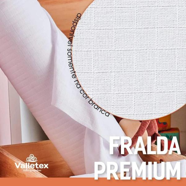 Imagem de Fralda Tecido Premium Quadriculada 10 Metros Valletex