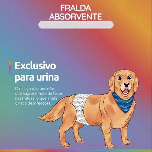 Imagem de Fraldas absorvente para eles g pet