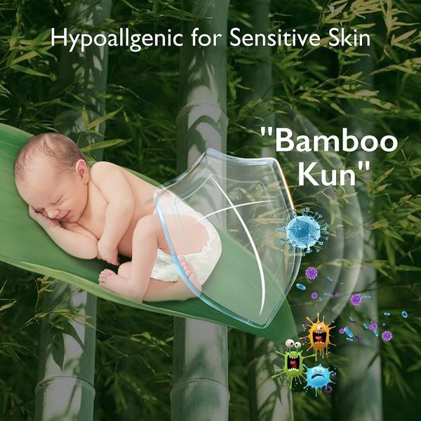 Fraldas Momcozy Natural Bamboo Hipoalergênico Tamanho 3 (66) Imagem de Fraldas Momcozy Natural Bamboo Hipoalergênico Tamanho 3 (66)