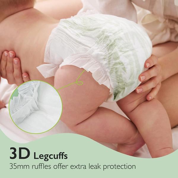 Fraldas Momcozy Natural Bamboo Hipoalergênico Tamanho 3 (66) Imagem de Fraldas Momcozy Natural Bamboo Hipoalergênico Tamanho 3 (66)