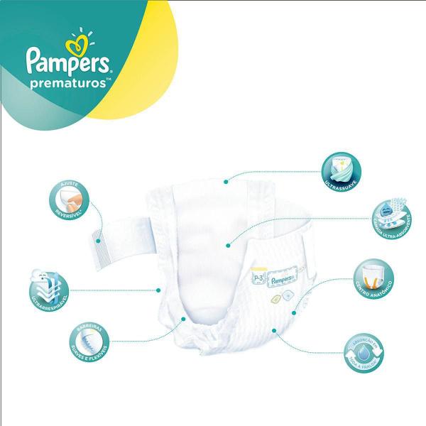 Imagem de Fraldas Pampers Premiee Swadlers Prematuro P - 3 Unidades