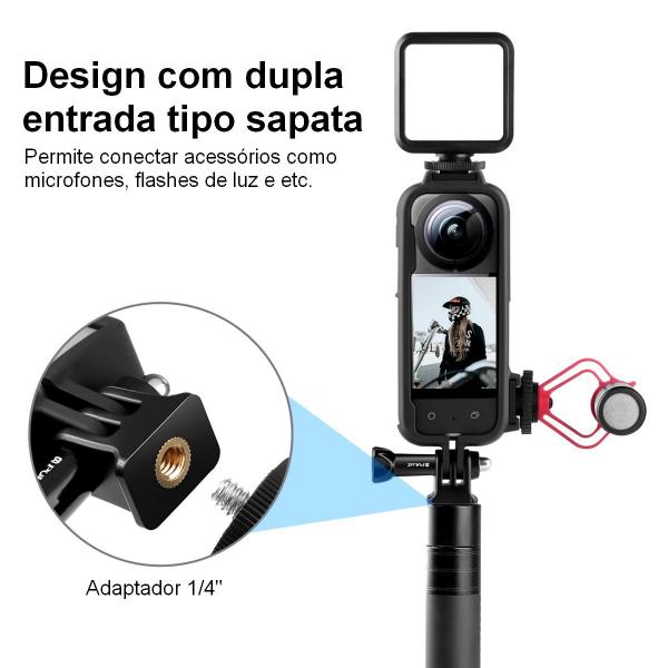 Imagem de Frame Moldura com Adaptador 1/4" para Câmeras Insta360 X3