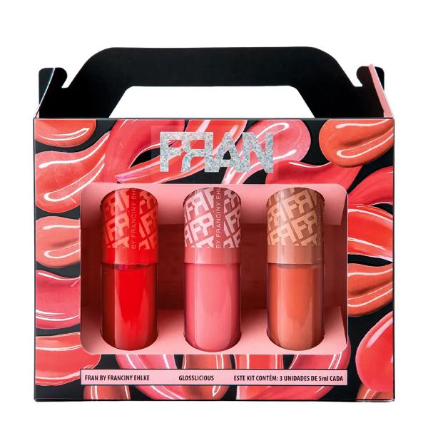 Fran by Franciny Ehlke Kit Glosslicious (3 produtos) Fran by Franciny Ehlke Kit Glosslicious (3 produtos)