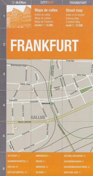 Imagem de Frankfurt  City Map