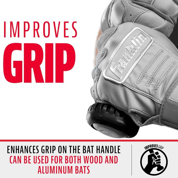 Franklin Sports Baseball Bat Grip Knob - Gator Grip Bat Nu Imagem de Franklin Sports Baseball Bat Grip Knob - Gator Grip Bat Nu