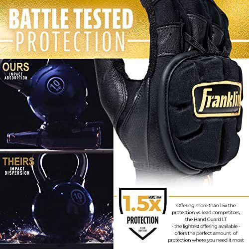 Imagem de Franklin Sports Baseball Hand Guard - PRT LT Series Adulto 