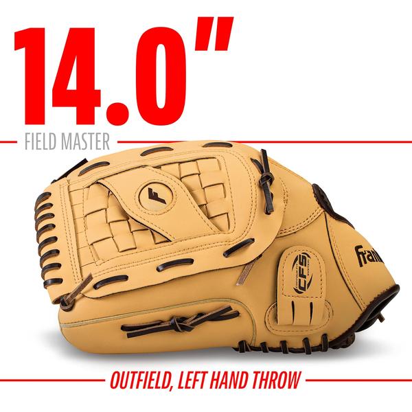 Imagem de Franklin Sports Baseball + Luva de Softbol - Field Master B