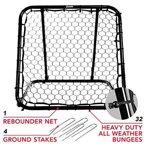 Imagem de Franklin Sports Basketball Pass Back Rebounder Net - Multi