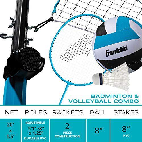 Imagem de Franklin Sports Bluetooth Voleibol / Badminton Combo - Com