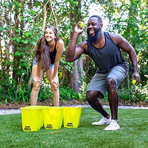 Imagem de Franklin Sports Bucketz Pong Game  Jogo Perfeito Tailgate 