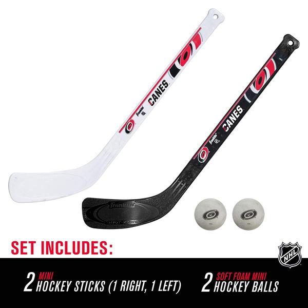 Imagem de Franklin Sports Carolina Hurricanes NHL Mini Hockey Stick 