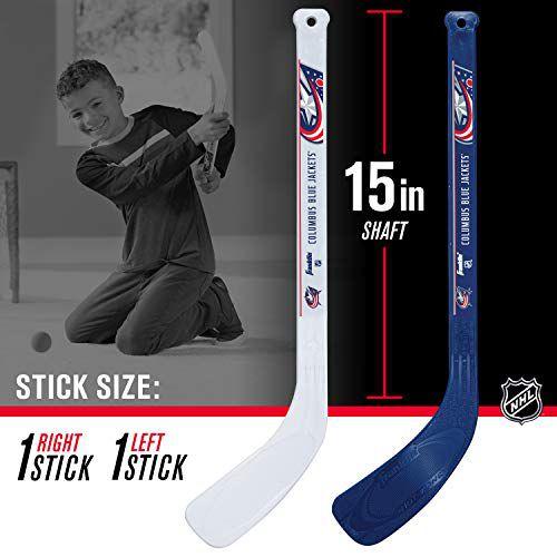 Imagem de Franklin Sports Columbus Blue Jackets Mini Hockey Set - Kn