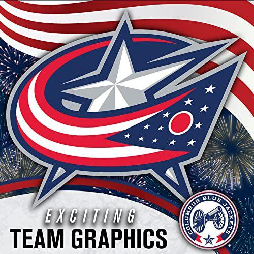 Imagem de Franklin Sports Columbus Blue Jackets NHL Team Logo Mini H