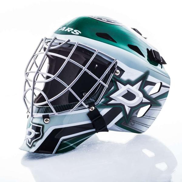 Imagem de Franklin Sports Dallas Stars Goalie Mask - Equipe Gráfica Go