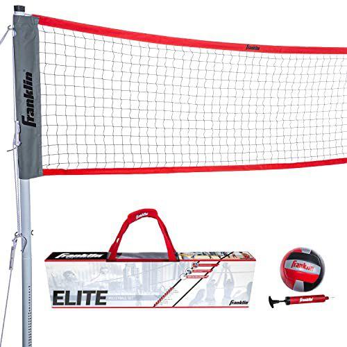 Imagem de Franklin Sports Elite Volleyball Net Set - Inclui Pro St