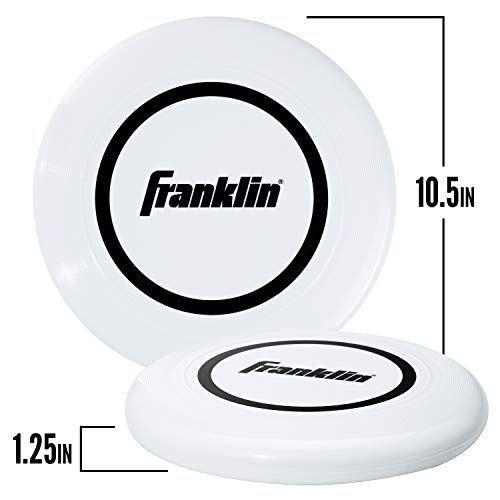 Imagem de Franklin Sports Flying Disc - Sport Disc for Beach, Backyard, Lawn, Park, Camping and More - 140 Gram Disc - Perfect for Dogs - Great for All Ages