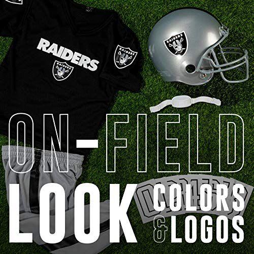 Imagem de Franklin Sports Las Vegas Raiders Crianças Futebol Uniforme Se