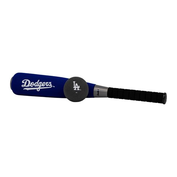 Imagem de Franklin Sports Los Angeles Dodgers Foam Bat & Ball Set - 21" Soft Jumbo Team Baseball Bat and Ball Team Logo - Produto Oficial Licenciado da MLB