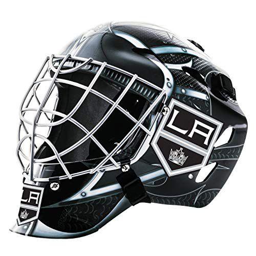 Imagem de Franklin Sports Los Angeles Kings NHL Hóquei Goalie Face M