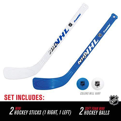 Imagem de Franklin Sports Mini Hockey Stick e Ball Set - Jogar Joelho