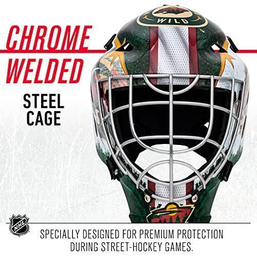 Imagem de Franklin Sports Minnesota Wild NHL Hockey Goalie Máscara Facial