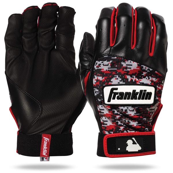 Imagem de Franklin Sports MLB Digitek Baseball Batting Luvas - Cinza