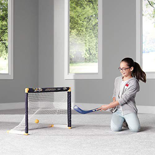 Imagem de Franklin Sports Nashville Predators Mini Hockey Set - Joelho