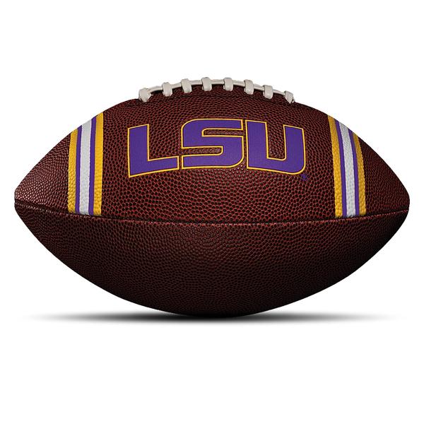 Imagem de Franklin Sports NCAA LSU Tigers Kids Youth Football - Futebol Oficial da Equipe Universitária com Logotipos de Equipes - Junior Size Football