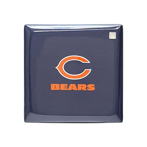 Imagem de Franklin Sports NFL Chicago Bears Storage Otomano com Det