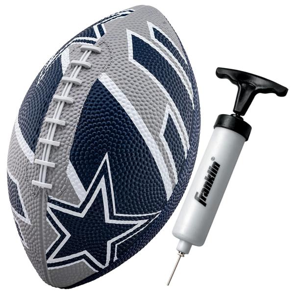 Imagem de Franklin Sports NFL Dallas Cowboys Football - Futebol Juvenil - Mini 8.5" Rubber Football - Perfeito para Crianças - Logotipos e Cores da Equipe!