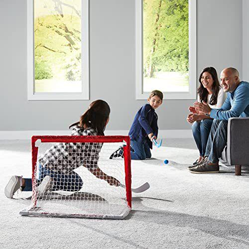 Imagem de Franklin Sports NHL Kids Mini Hockey Set - Inclui 1 Joelho