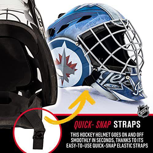 Imagem de Franklin Sports NHL Winnipeg Jets Hóquei Goalie Máscara Facial 