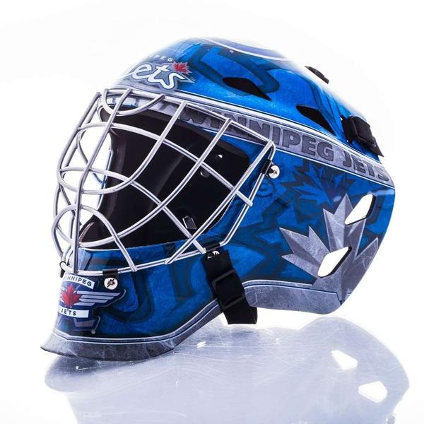 Imagem de Franklin Sports NHL Winnipeg Jets Hóquei Goalie Máscara Facial 