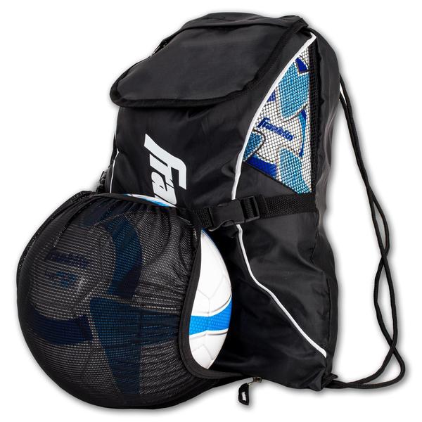 Imagem de Franklin Sports Soccer Bag - Saco de Futebol Deluxe com Suporte de Bola - Saco de Equipamento para Meninos + Meninas para Bola, Cleats + Mais - Mochila de Futebol Juvenil + Adulto